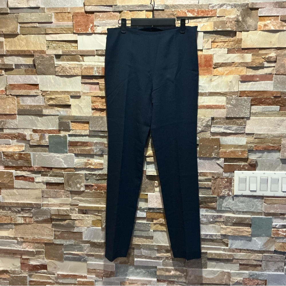 Alberta Ferretti Navy Blue Tailored Trousers